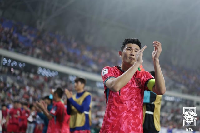 축구 국가대표팀 수비수 김민재. /사진=대한축구협회 제공