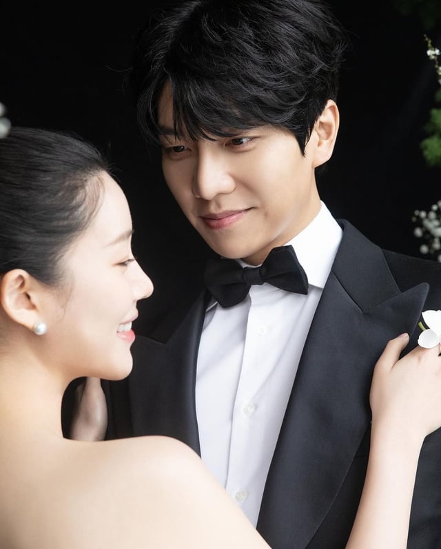 이다인, 이승기 부부 웨딩 화보 /사진=이다인 인스타그램