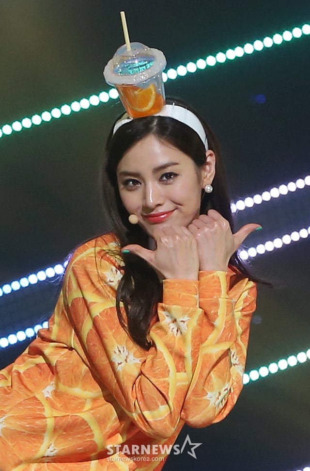 오렌지캬라멜 활동 당시 나나 /사진=스타뉴스