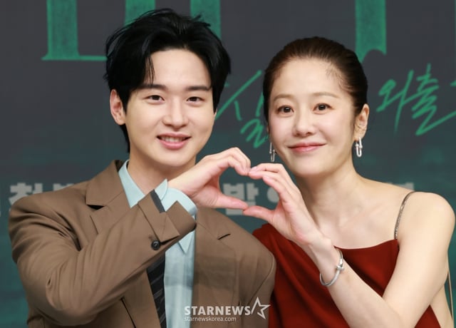 배우 장동윤과 고현정 /사진=(서울=뉴스1) 권현진 기자