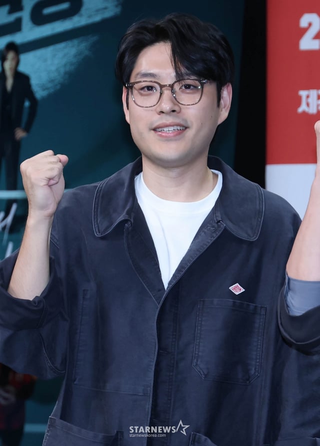 권락희 PD가 24일 오후 서울 마포구 상암동 MBC에서 진행된 예능프로그램 '신인감독 김연경' 제작발표회에 참석해 포즈를 취하고 있다. 신인감독으로 돌아온 배구계의 전설 배구황제 김연경의 구단 창설 프로젝트 '신인감독 김연경'은 오는 28일 첫 방송된다. /2025.09.24 /사진=이동훈 photoguy@