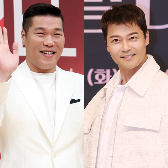 서장훈(왼쪽)과 전현무 /사진=스타뉴스 