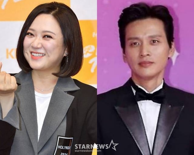 코미디언 김숙(왼쪽), 배우 구본승 /사진=스타뉴스