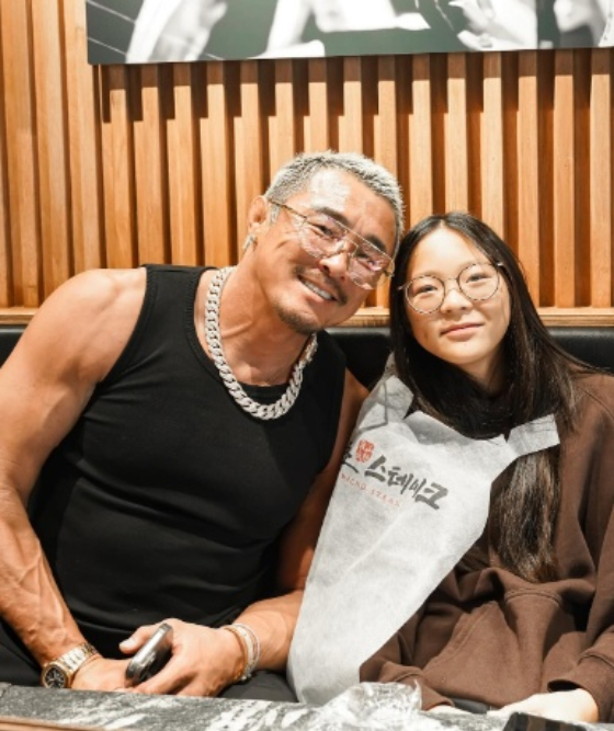 추성훈, 추사랑 /사진=추성훈 SNS