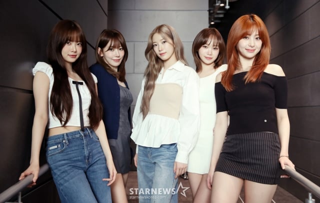 르세라핌 AAA 수상 인터뷰 /사진=김휘선