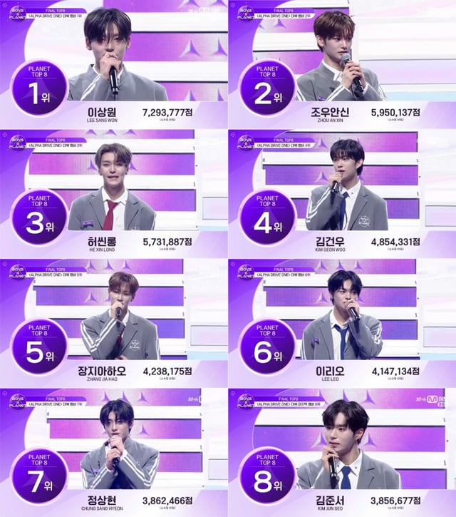 /사진=Mnet '보이즈 2 플래닛'