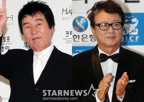 (왼쪽부터) 故송대관, 故전유성 /사진=스타뉴스