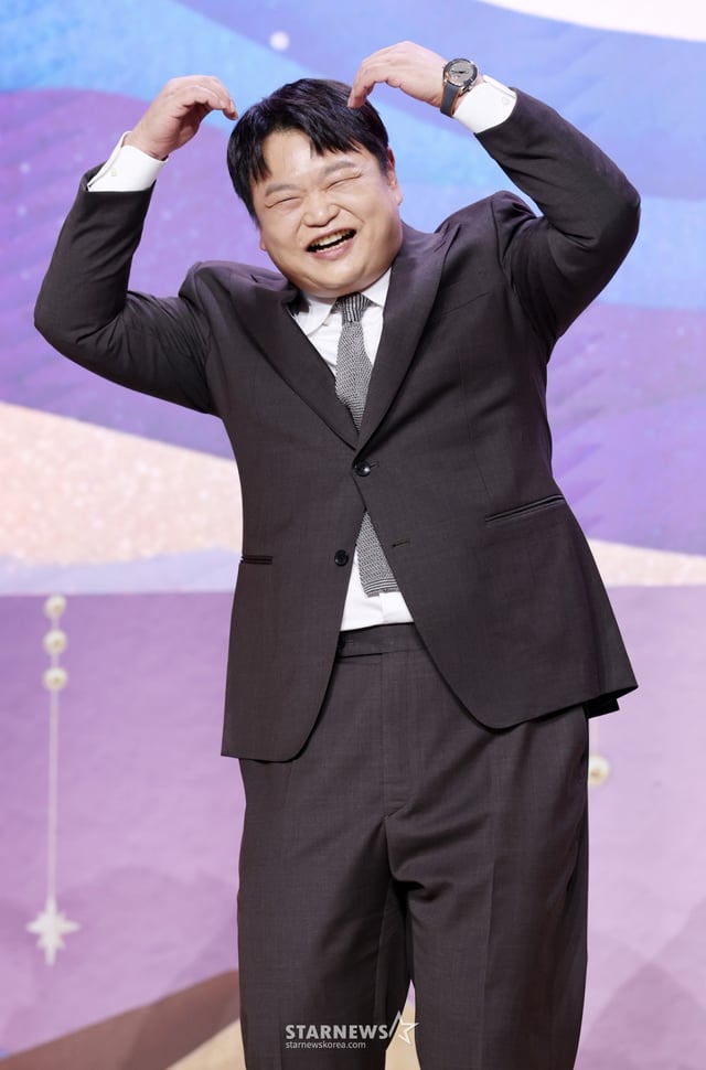 배우 고규필이 29일 강남구 조선 팰리스 서울 강남에서 열린 넷플릭스 새 시리즈 '다 이루어질지니' 제작발표회에 참석해 포즈를 취하고 있다. /2025.09.29 /사진=김휘선 hwijpg@