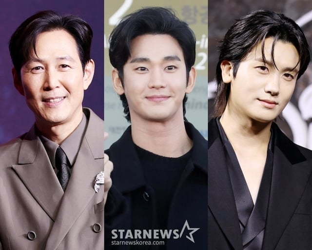 이정재, 김수현, 박형식 /사진=스타뉴스