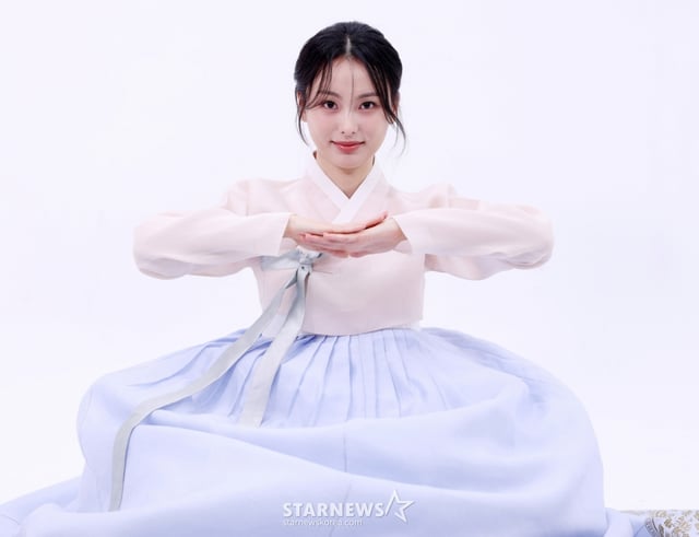 tvN 드라마 '폭군의 셰프' 문승유 내방 한복 인터뷰 /사진=김휘선 기자 hwijpg@
