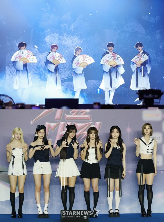 그룹 투보로우바이투게더, 엔믹스 /사진=스타뉴스