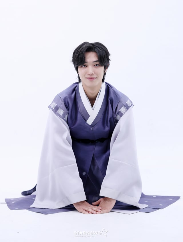 배우 전진서 한복 인터뷰 /사진=김휘선 기자 hwijpg@