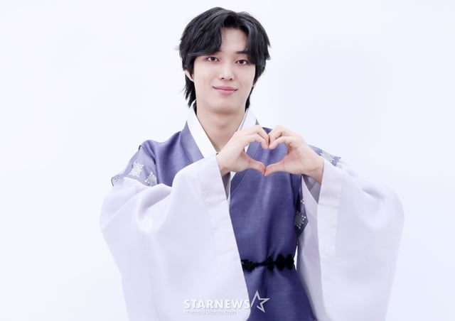 배우 전진서 한복 인터뷰 /사진=김휘선 기자 hwijpg@