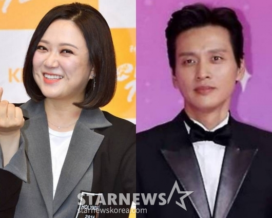 코미디언 김숙(왼쪽), 배우 구본승 /사진=스타뉴스