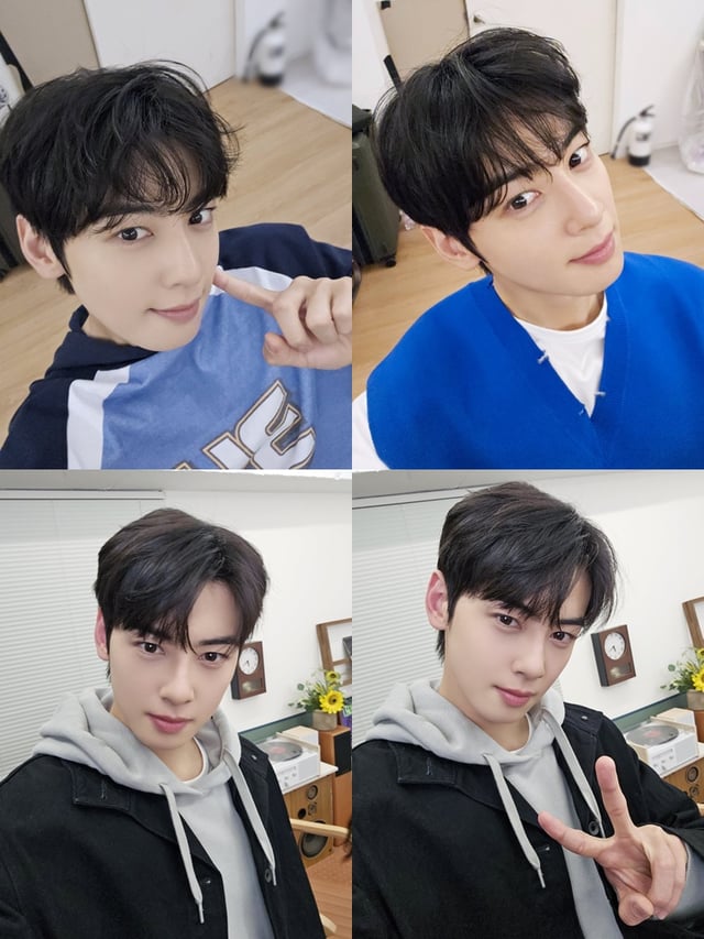 /사진=차은우 공식 SNS