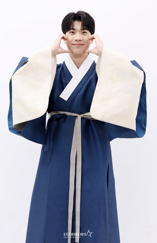 tvN 드라마 '폭군의 셰프' 홍진기 한복 인터뷰 /사진=김휘선 기자 hwijpg@