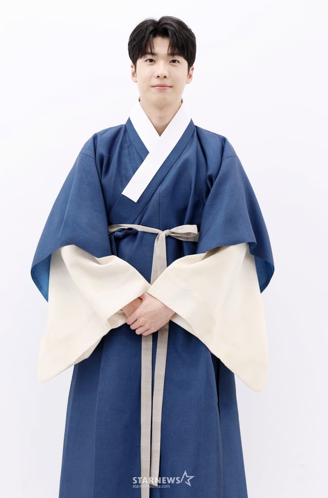 tvN 드라마 '폭군의 셰프' 홍진기 한복 인터뷰 /사진=김휘선 기자 hwijpg@