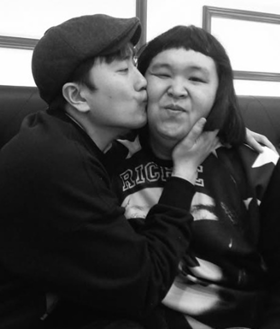 황영진, 故정세협 /사진=황영진 SNS