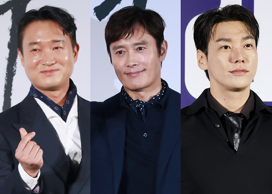 조우진, 이병헌, 김영광(왼쪽부터) /사진=스타뉴스