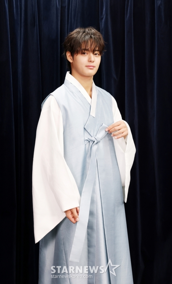 박수오 내방 한복 인터뷰 /사진=김휘선 기자 hwijpg@