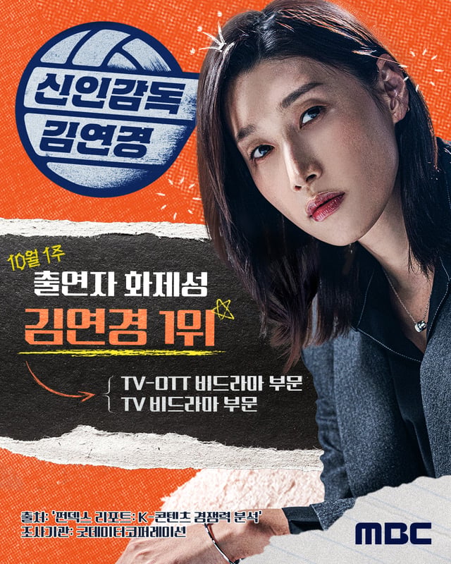 /사진=MBC ‘신인감독 김연경’ 