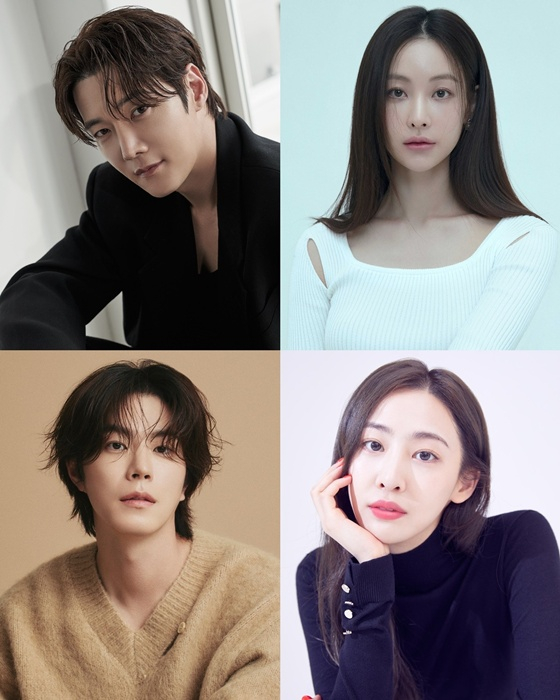 최진혁(왼쪽부터 시계 방향으로), 오연서, 김다솜, 홍종현/사진=각 소속사 제공