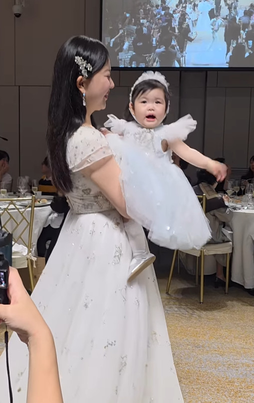 김다예, 딸 박재이 /사진=안영미 인스타그램