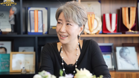 배우 송옥숙 /사진=배우 송승환 유튜브 채널