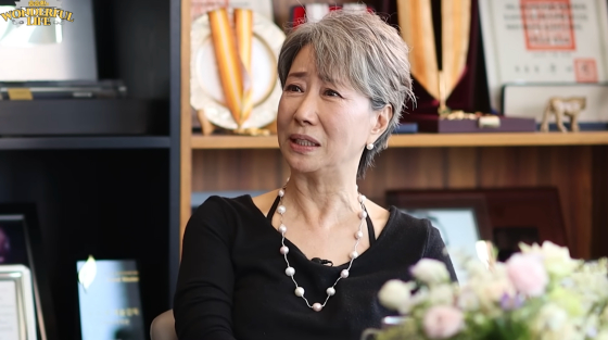 배우 송옥숙 /사진=배우 송승환 유튜브 채널