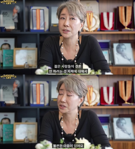 송옥숙/사진=유튜브 송승환의 원더풀 라이프