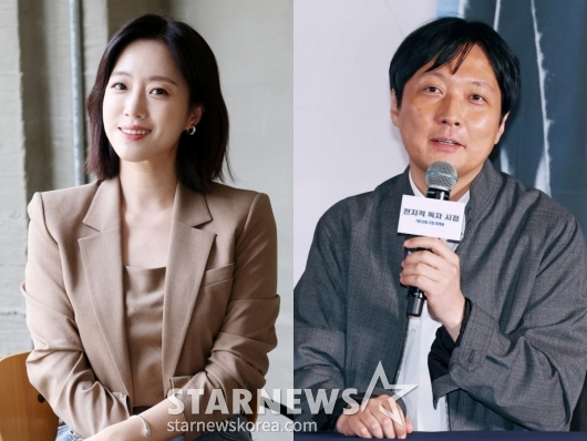 함은정, 김병우 감독 / 사진=스타뉴스