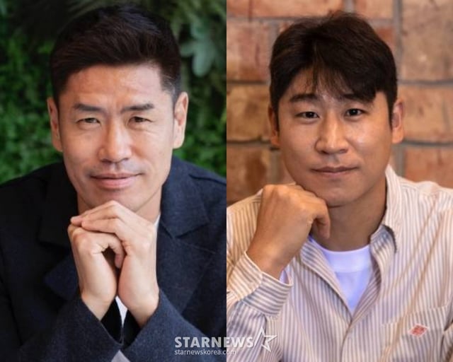 설기현(왼쪽), 이근호 /사진제공=쿠팡플레이