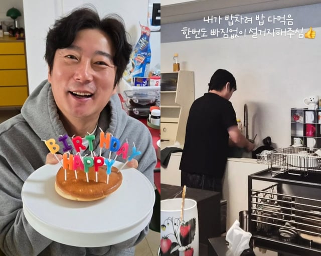 코미디언 이수근 /사진=박지연 SNS