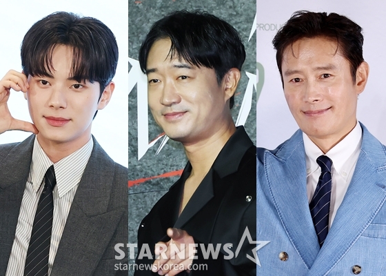 이채민, 조우진, 이병헌(왼쪽부터) /사진=스타뉴스