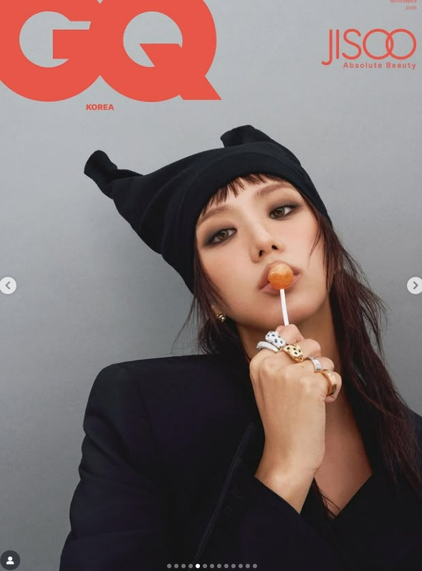 /사진=GQ코리아, 지수SNS