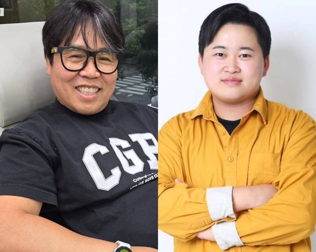 배우 정은표(왼쪽), 정은표 아들 정지웅 /사진=정은표 SNS
