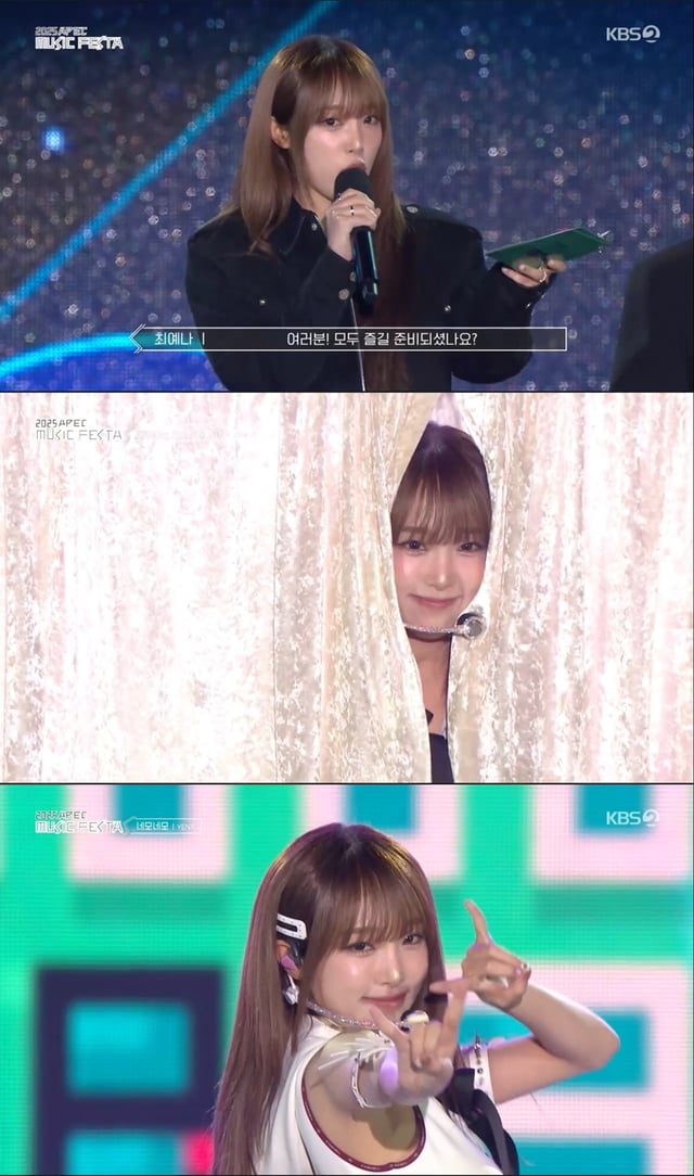 /사진=KBS 2TV '2025 APEC MUSIC FESTA' 방송 화면 캡처