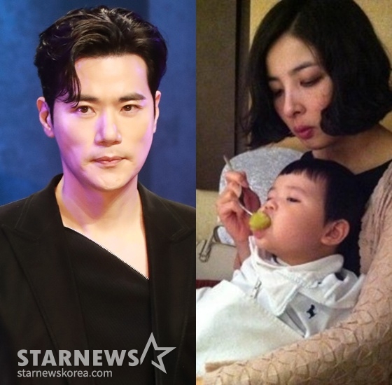 김강우, 한무영 가족 /사진=스타뉴스, 김강우 SNS