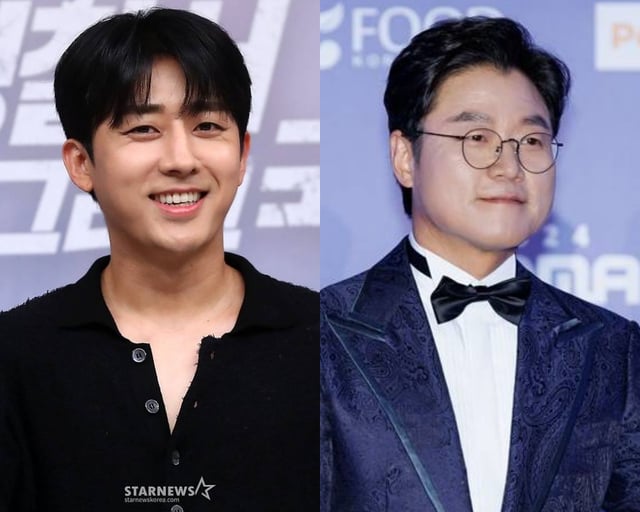 배우 손호준(왼쪽), 나영석 PD /사진=스타뉴스