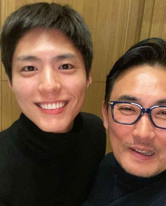 왼쪽부터 박보검, 이승철 /사진=이승철 SNS