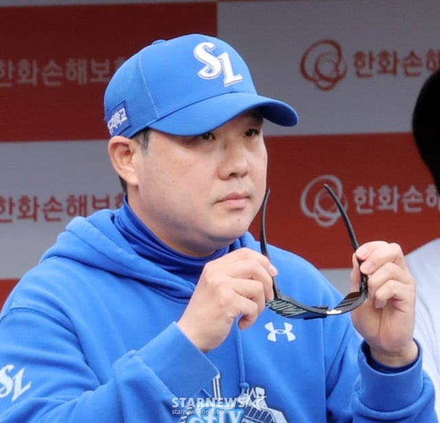 박진만 삼성 라이온즈 감독. /사진=강영조 선임기자