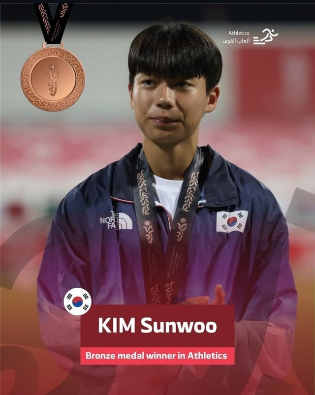 육상 200m 김선우. /사진=대한체육회 제공