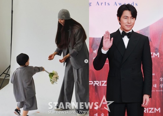 문가비와 아들, 정우성/사진=문가비 인스타그램, 스타뉴스