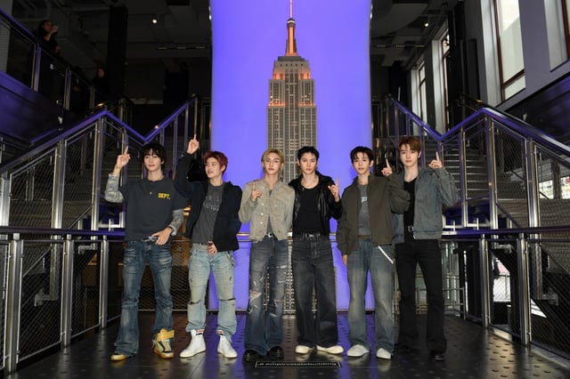 라이즈 미국 뉴욕 엠파이어 스테이트 빌딩 점등식 현장 이미지 /ⓒ Empire State Building
