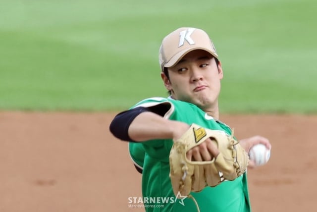 키움 투수 정현우. /사진=강영조 선임기자