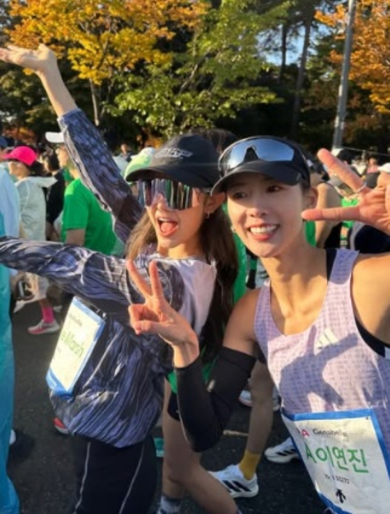 다니엘, 이연진 /사진=이연진 SNS