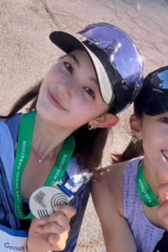다니엘, 이연진 /사진=이연진 SNS