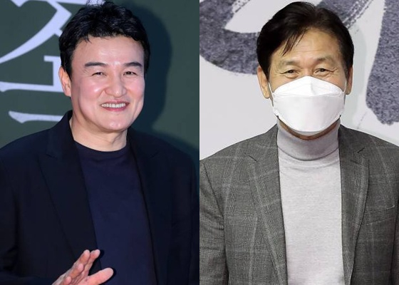 박중훈, 안성기 /사진=스타뉴스
