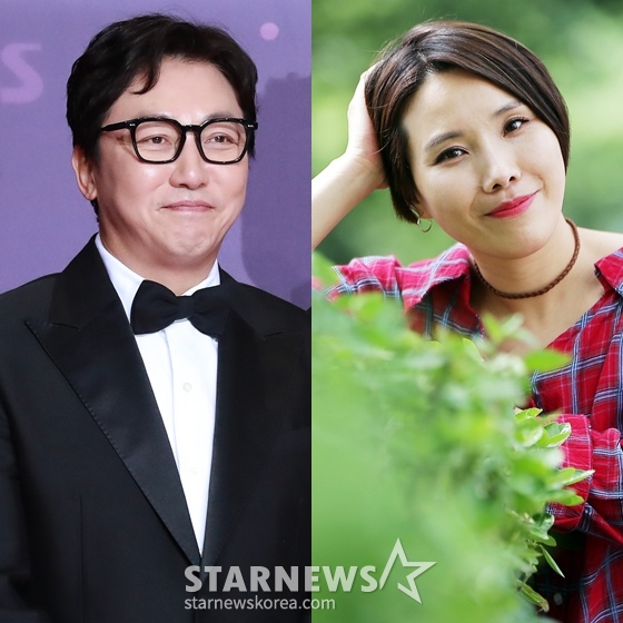 탁재훈(왼쪽)과 신봉선 /사진=스타뉴스
