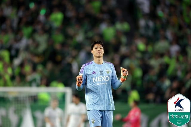 전북 현대 송범근. /사진=한국프로축구연맹 제공
